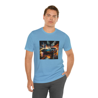 Knight Rider Abstract Unisex Jersey Short Sleeve Tee