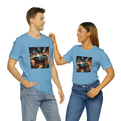 Knight Rider Abstract Unisex Jersey Short Sleeve Tee