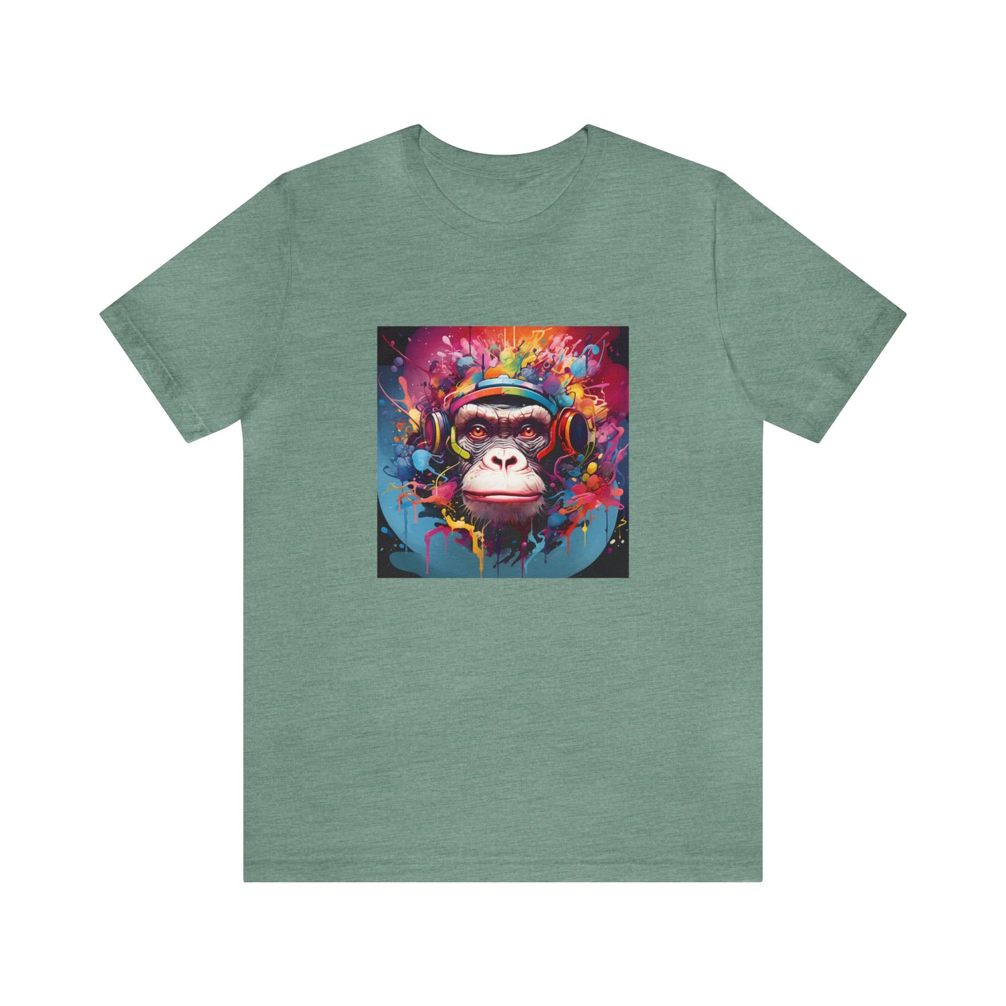 SuperMonkey - Abstract Unisex Jersey Short Sleeve Tee