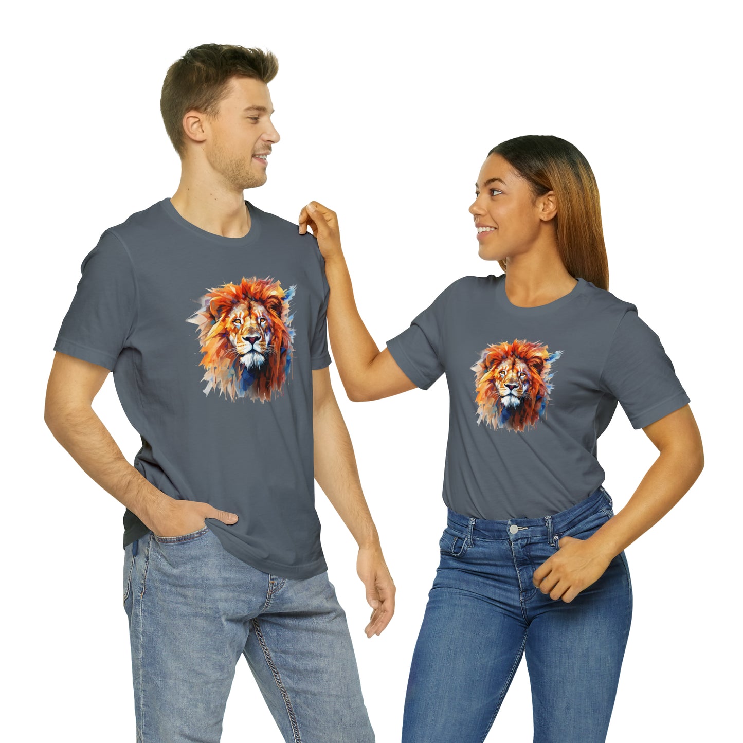 Lion Abstract Unisex Tee