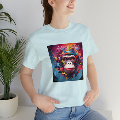 SuperMonkey - Abstract Unisex Jersey Short Sleeve Tee