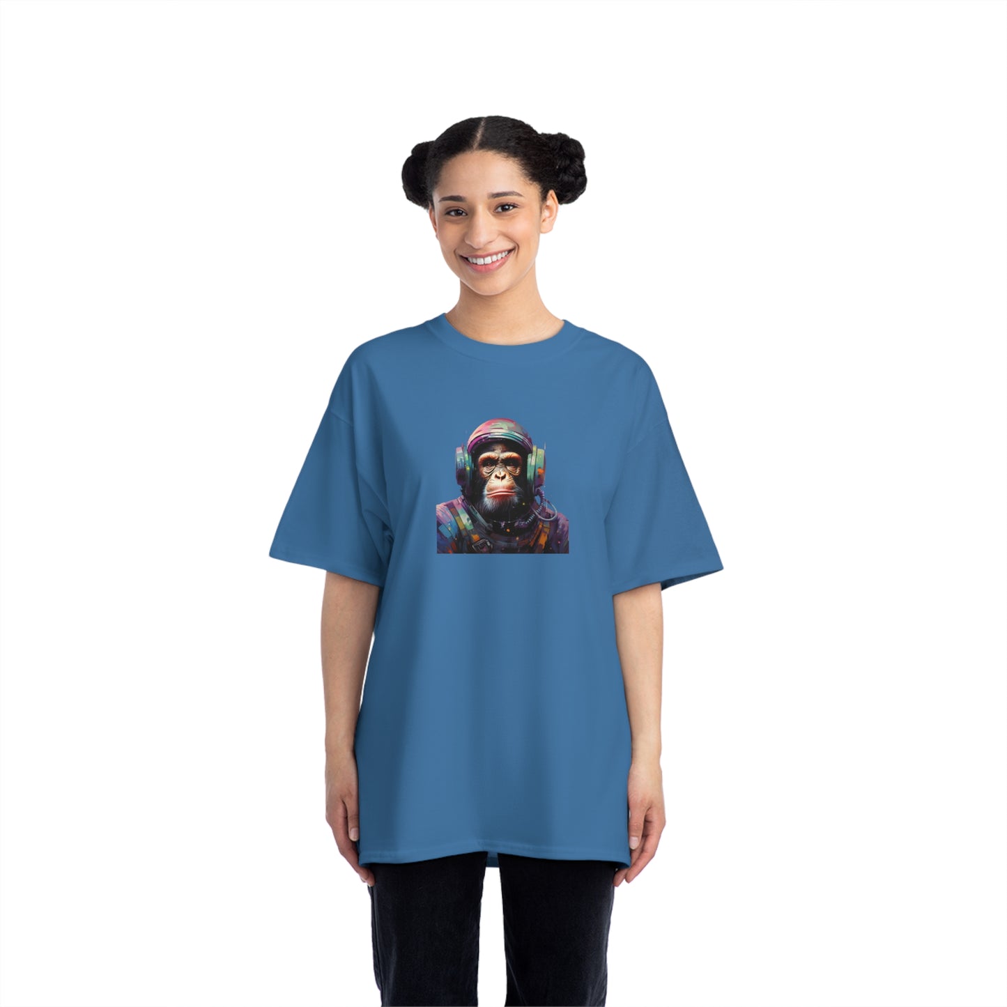 Monkey in Space Abstract Beefy-T® Short-Sleeve T-Shirt