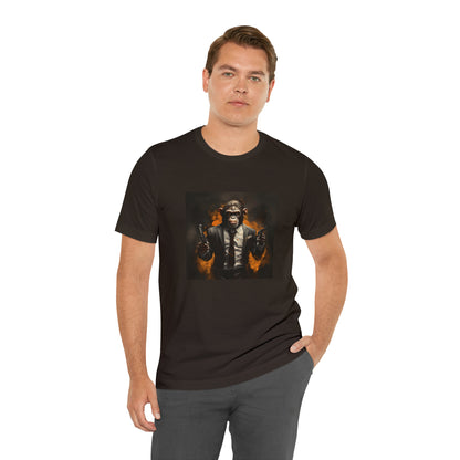 Monkey in a Suit Unisex Jersey Tee