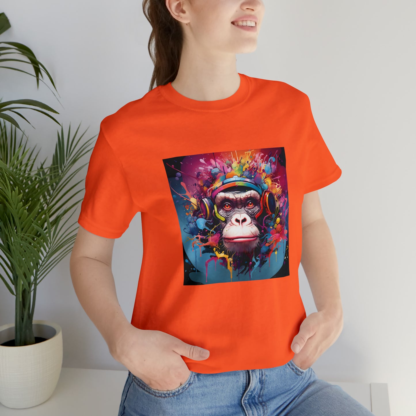 SuperMonkey - Abstract Unisex Jersey Short Sleeve Tee