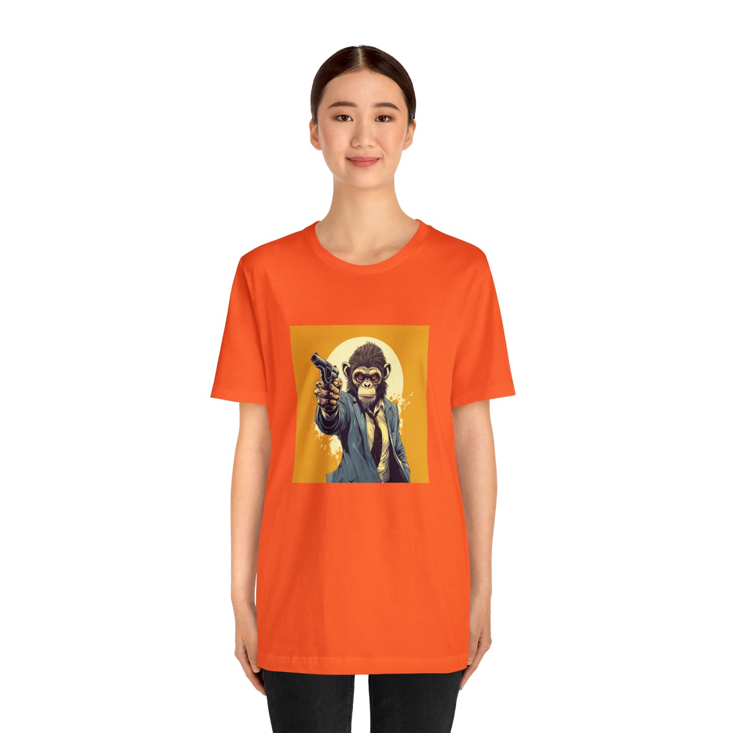 Monkey Unisex Jersey Tee