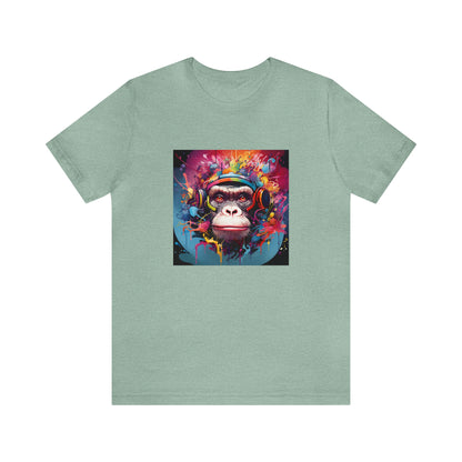 SuperMonkey - Abstract Unisex Jersey Short Sleeve Tee