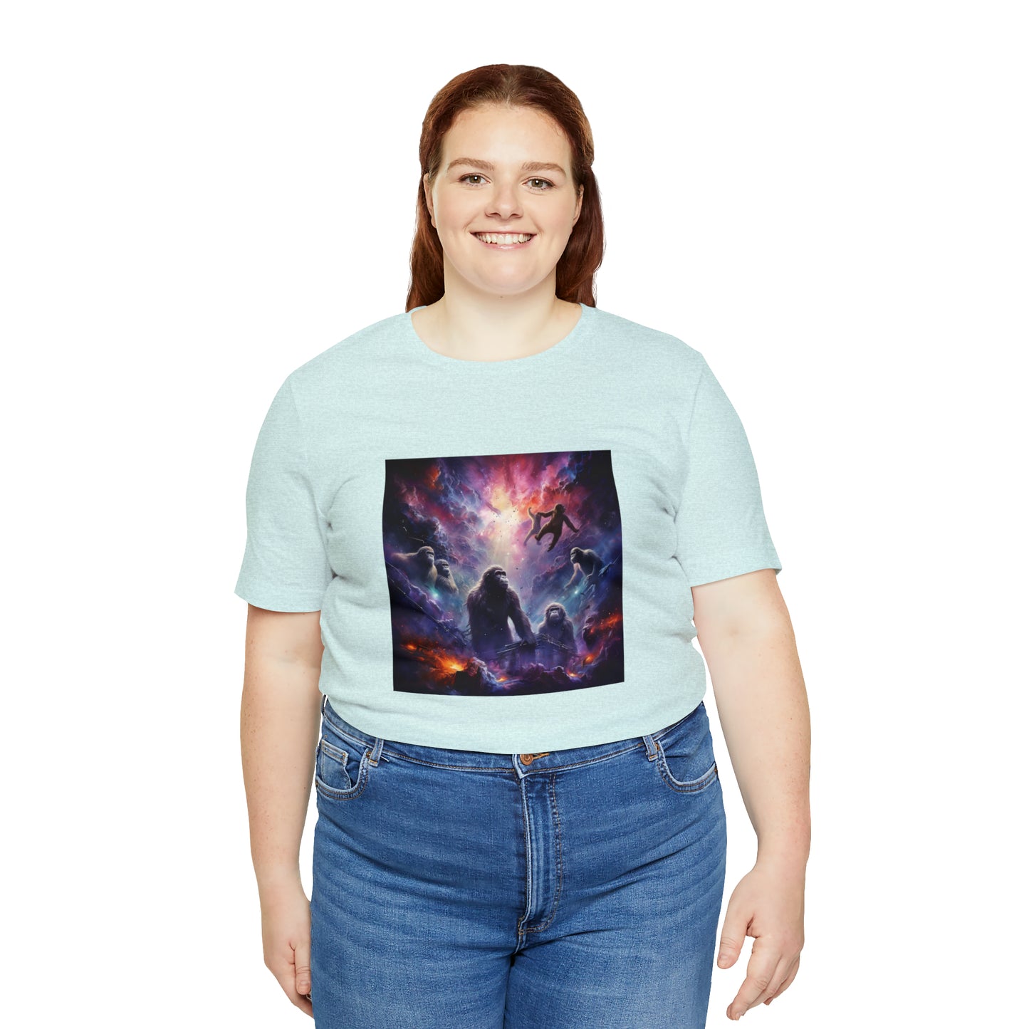 Magical Realm Apes Unisex Jersey Short Sleeve Tee