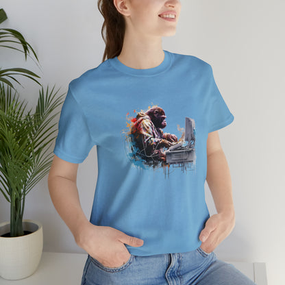 Ape Fixing Computer Unisex Tee