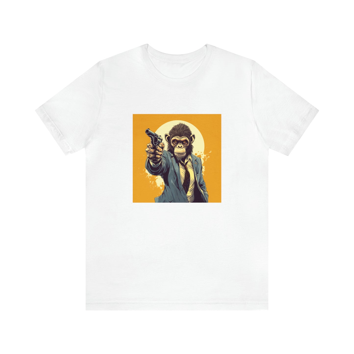 Monkey Unisex Jersey Tee