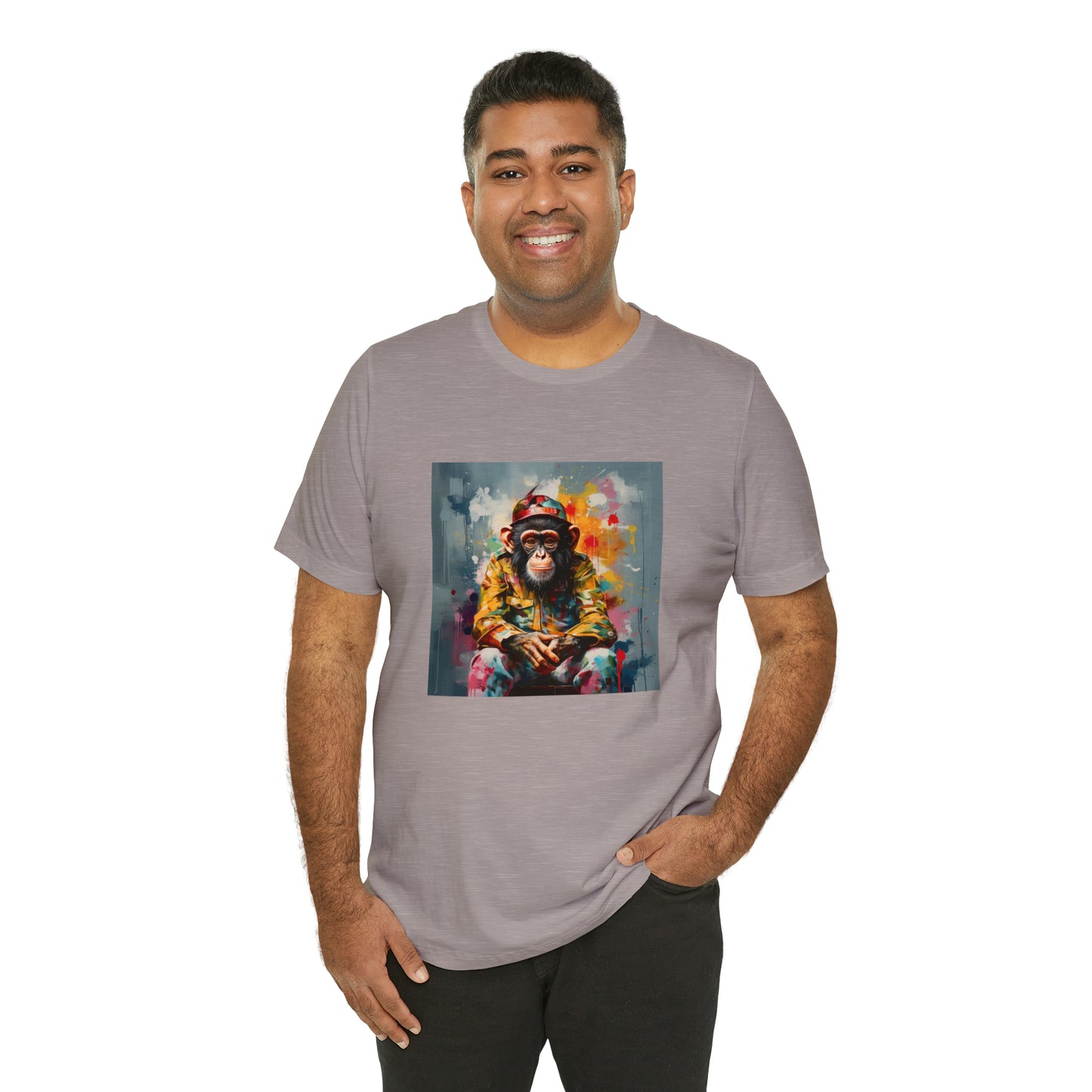 Forrest Gump Monkey Unisex Jersey Tee