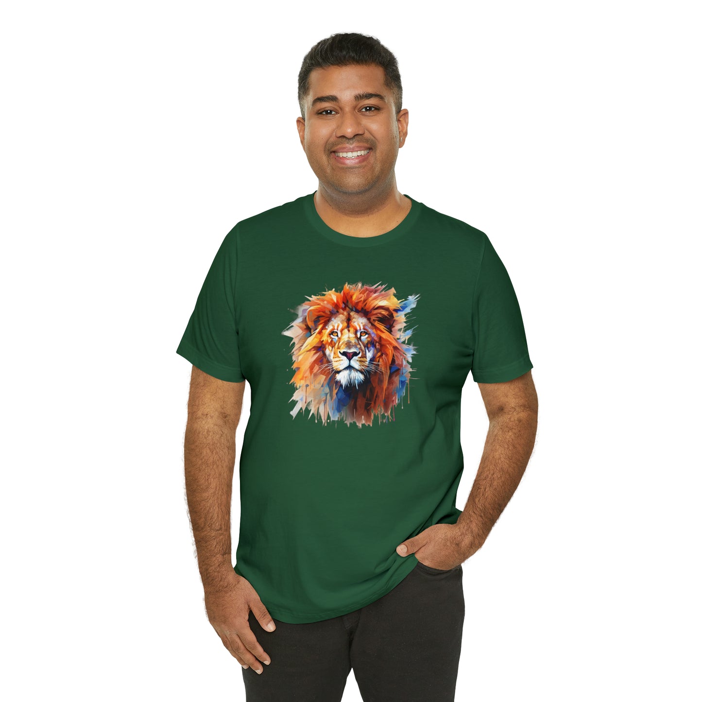 Lion Abstract Unisex Tee