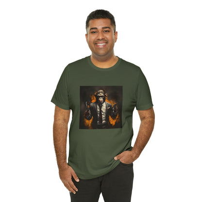 Monkey in a Suit Unisex Jersey Tee