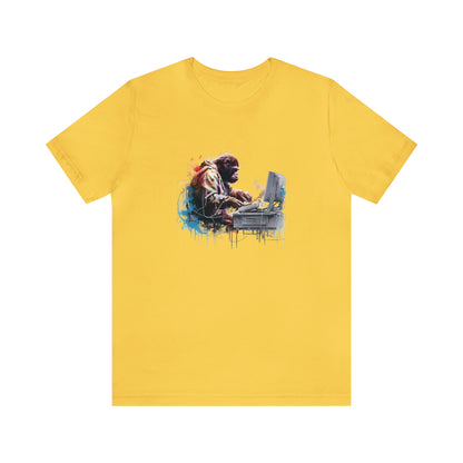 Ape Fixing Computer Unisex Tee