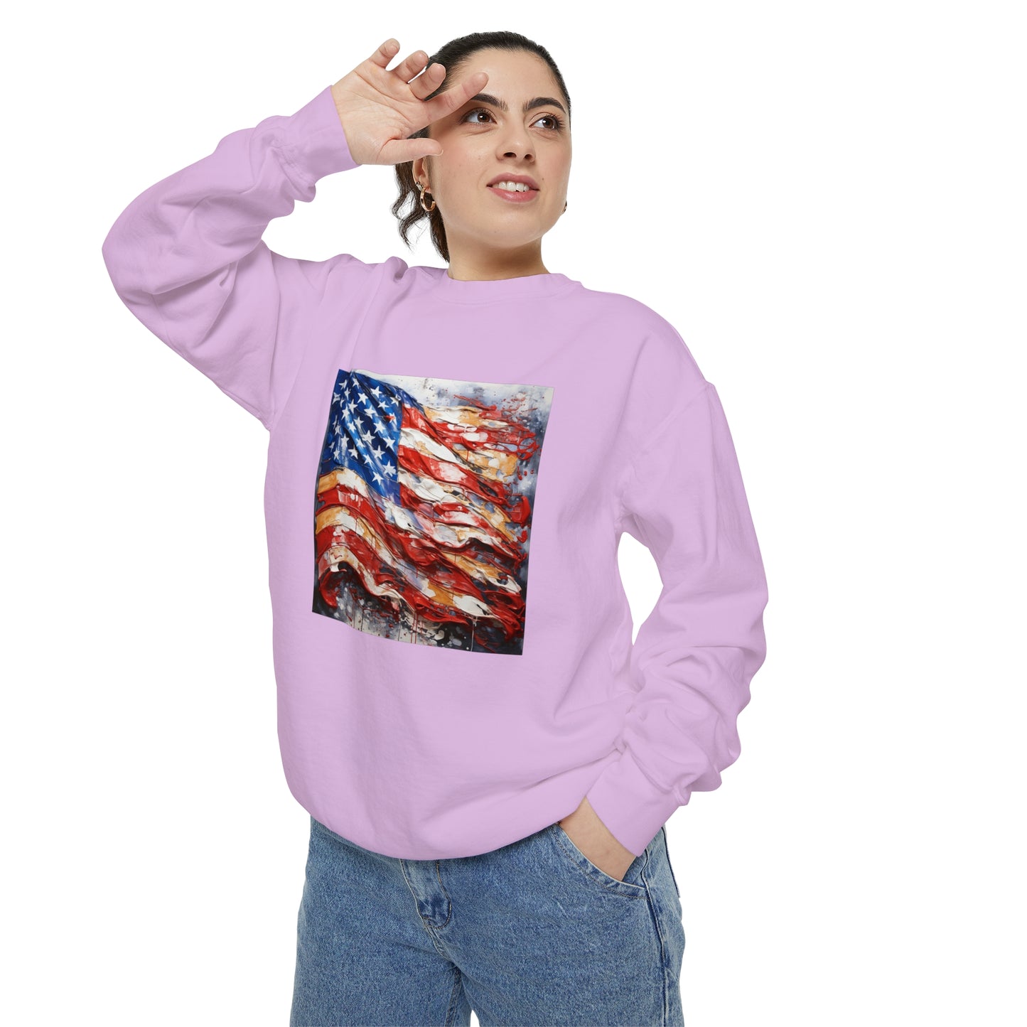 USA Flag Unisex Sweatshirt