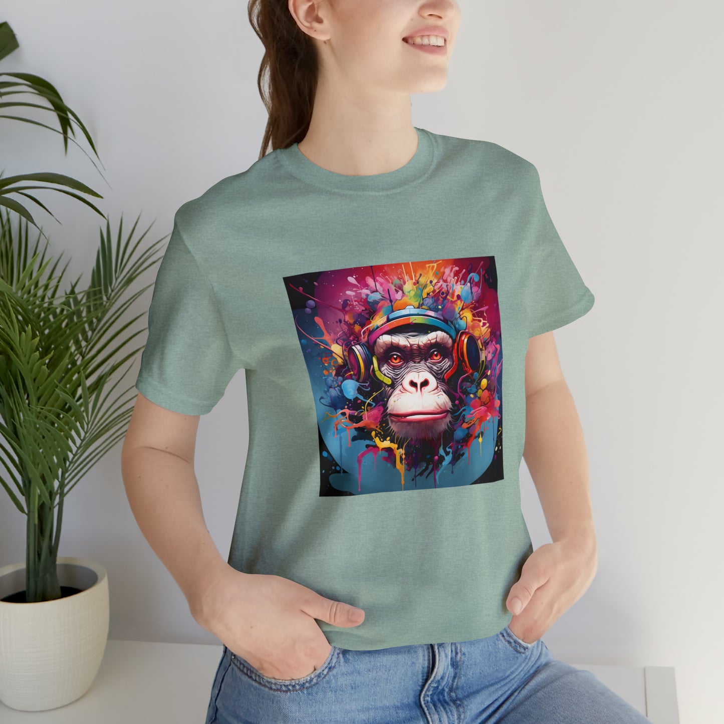 SuperMonkey - Abstract Unisex Jersey Short Sleeve Tee