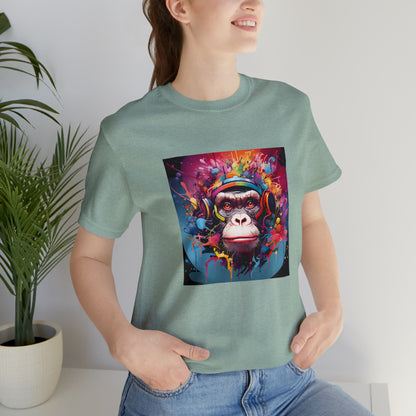 SuperMonkey - Abstract Unisex Jersey Short Sleeve Tee