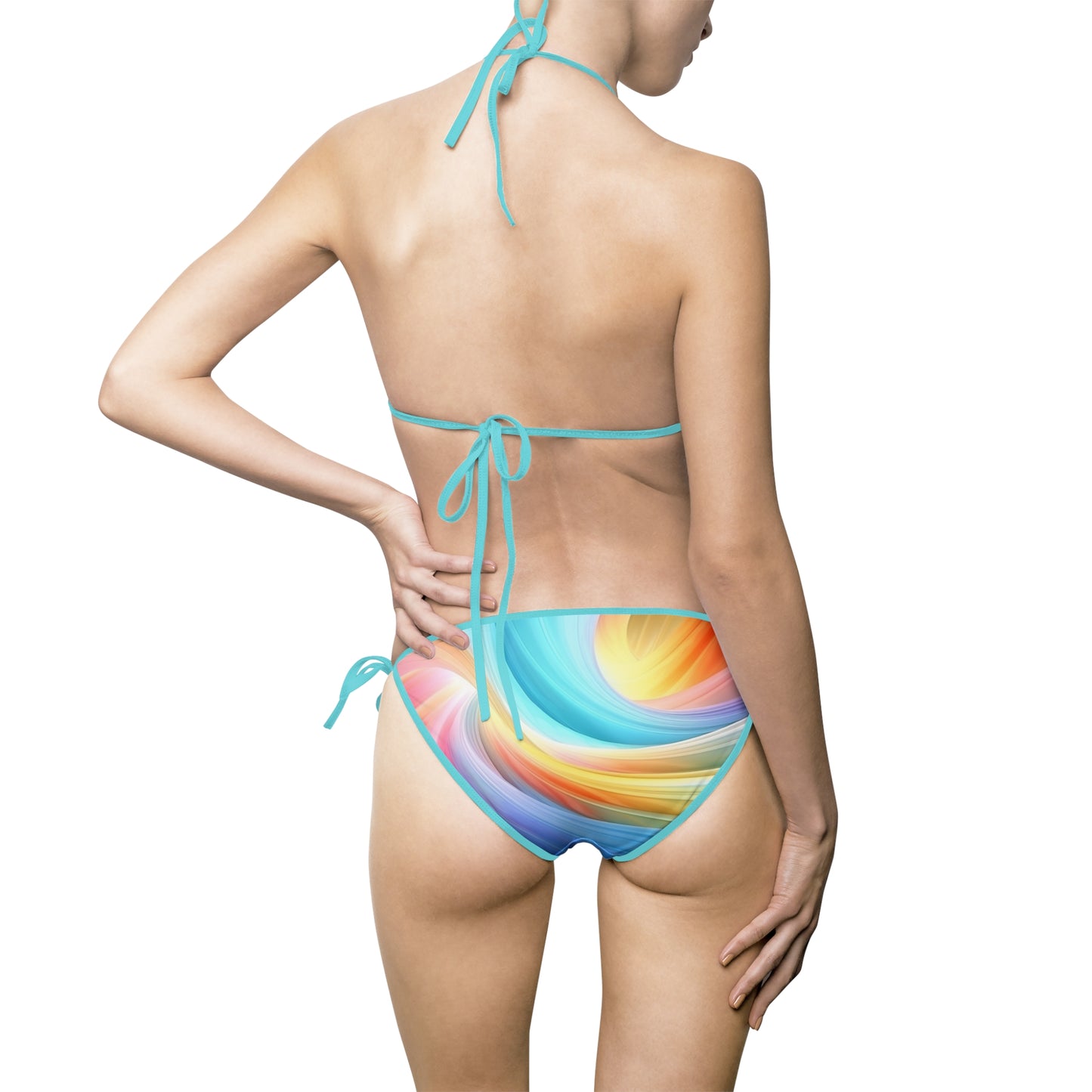 Rainbow Bikini Swimsuit for Women