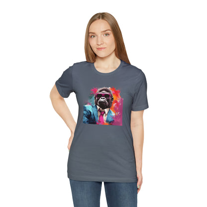 Miami Vice Gorilla - Unisex Jersey Short Sleeve Tee