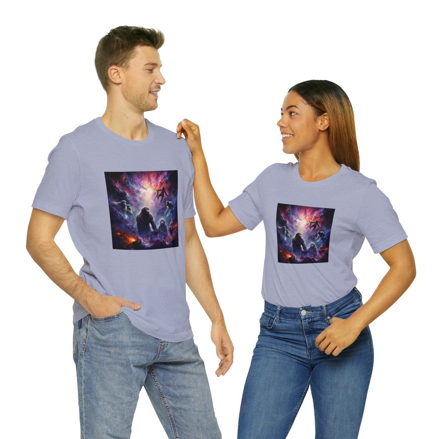 Magical Realm Apes Unisex Jersey Short Sleeve Tee