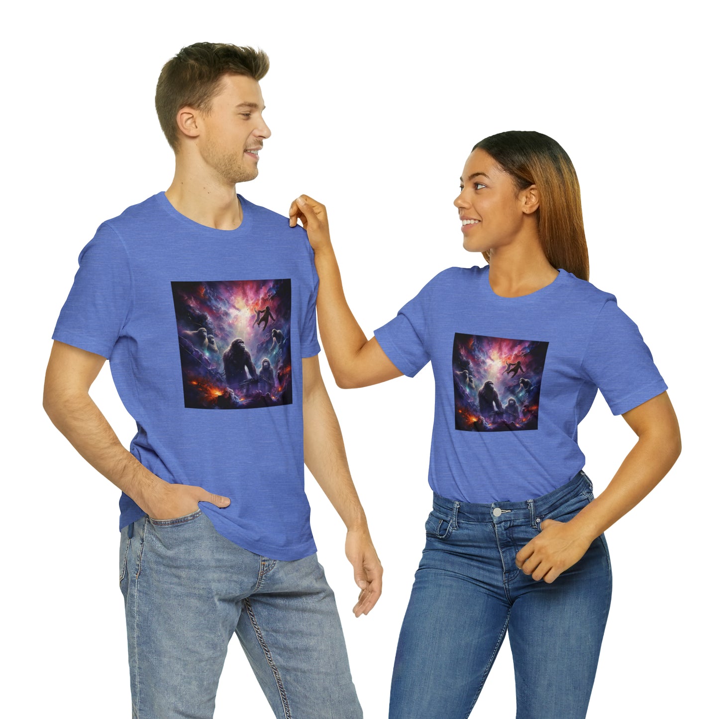 Magical Realm Apes Unisex Jersey Short Sleeve Tee