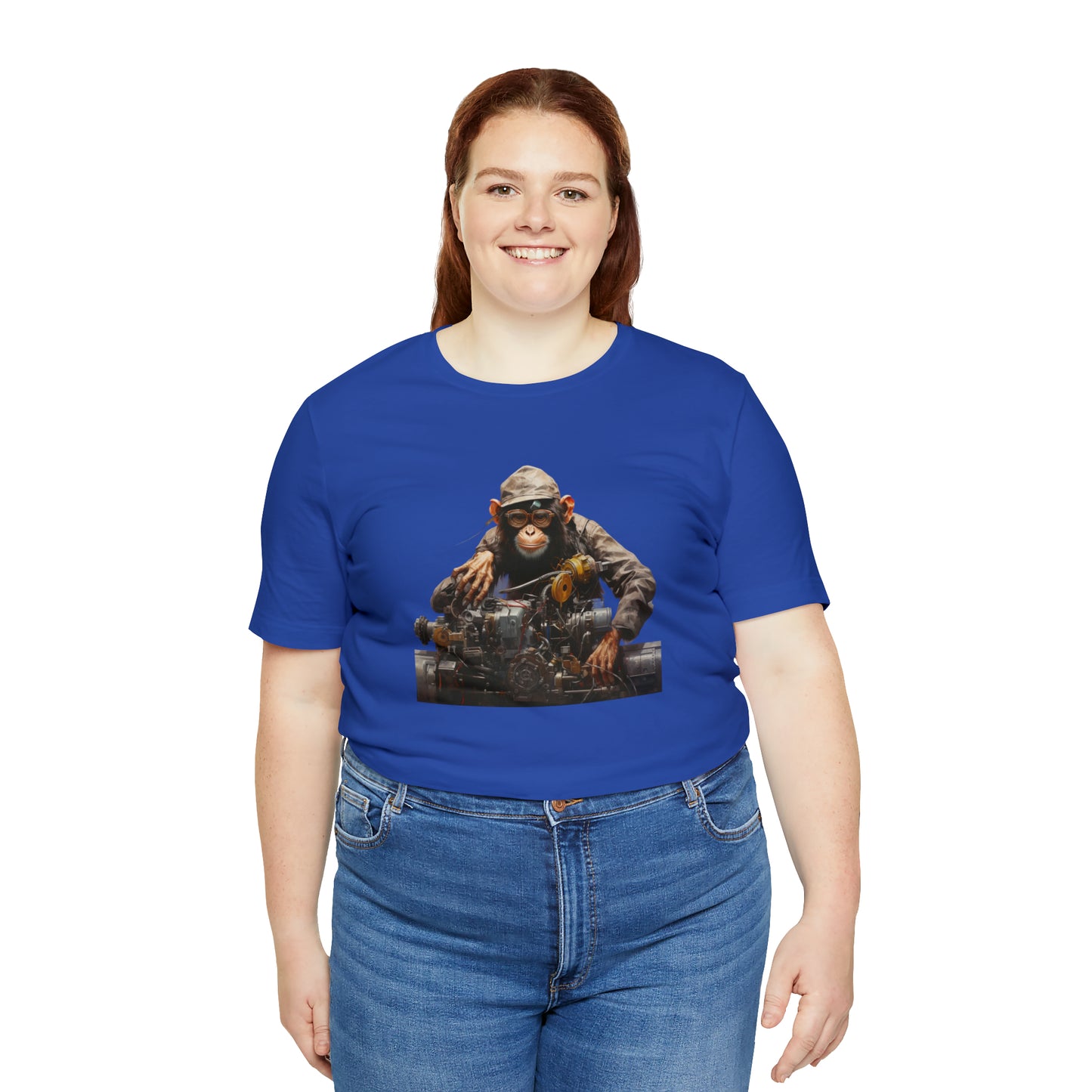 Unisex Monkey Mechanic Tee