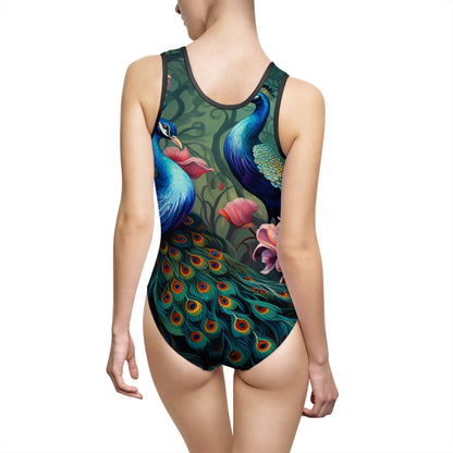 Exotic Birds One-Piece Swimsuit