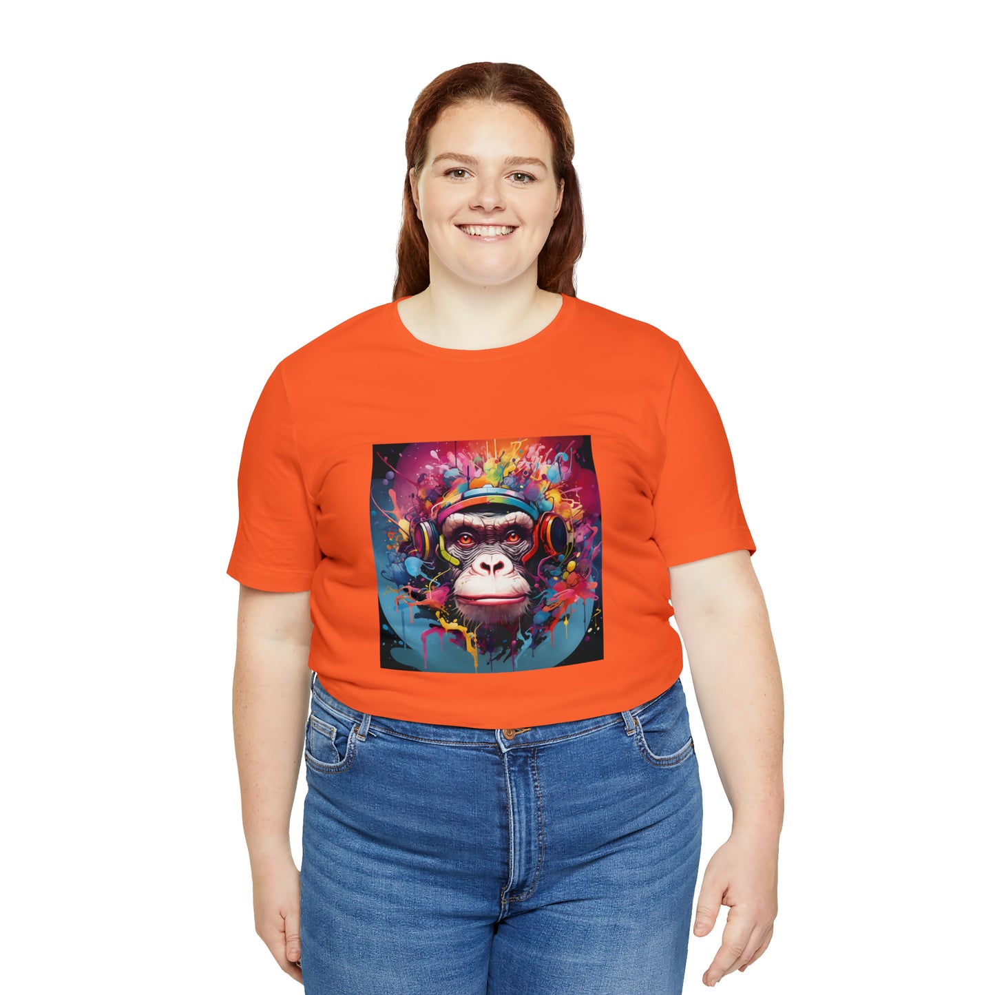 SuperMonkey - Abstract Unisex Jersey Short Sleeve Tee