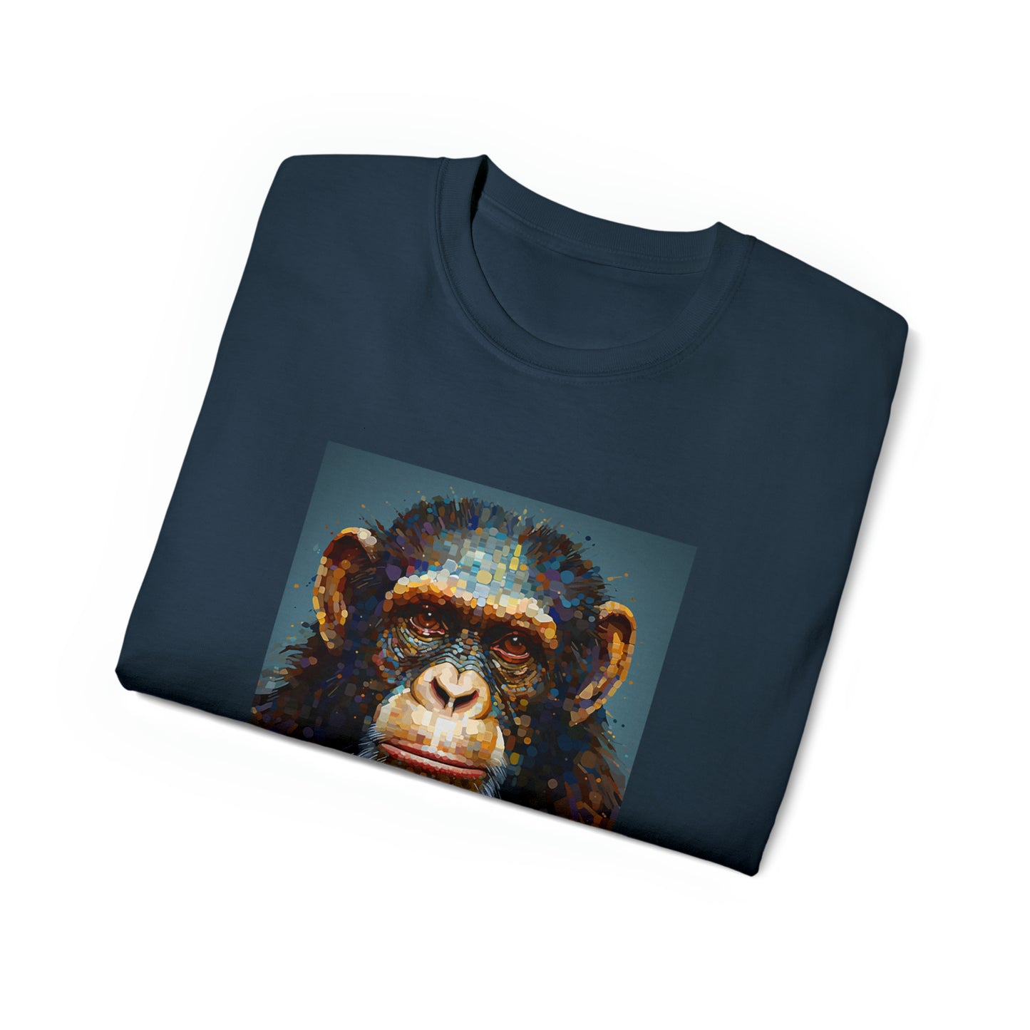 Pixelated Ape Unisex Ultra Cotton Tee