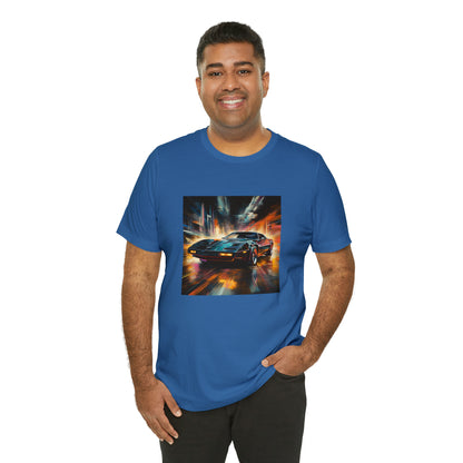 Knight Rider Abstract Unisex Jersey Short Sleeve Tee