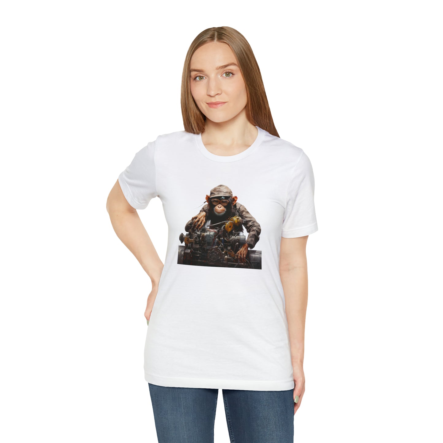 Unisex Monkey Mechanic Tee