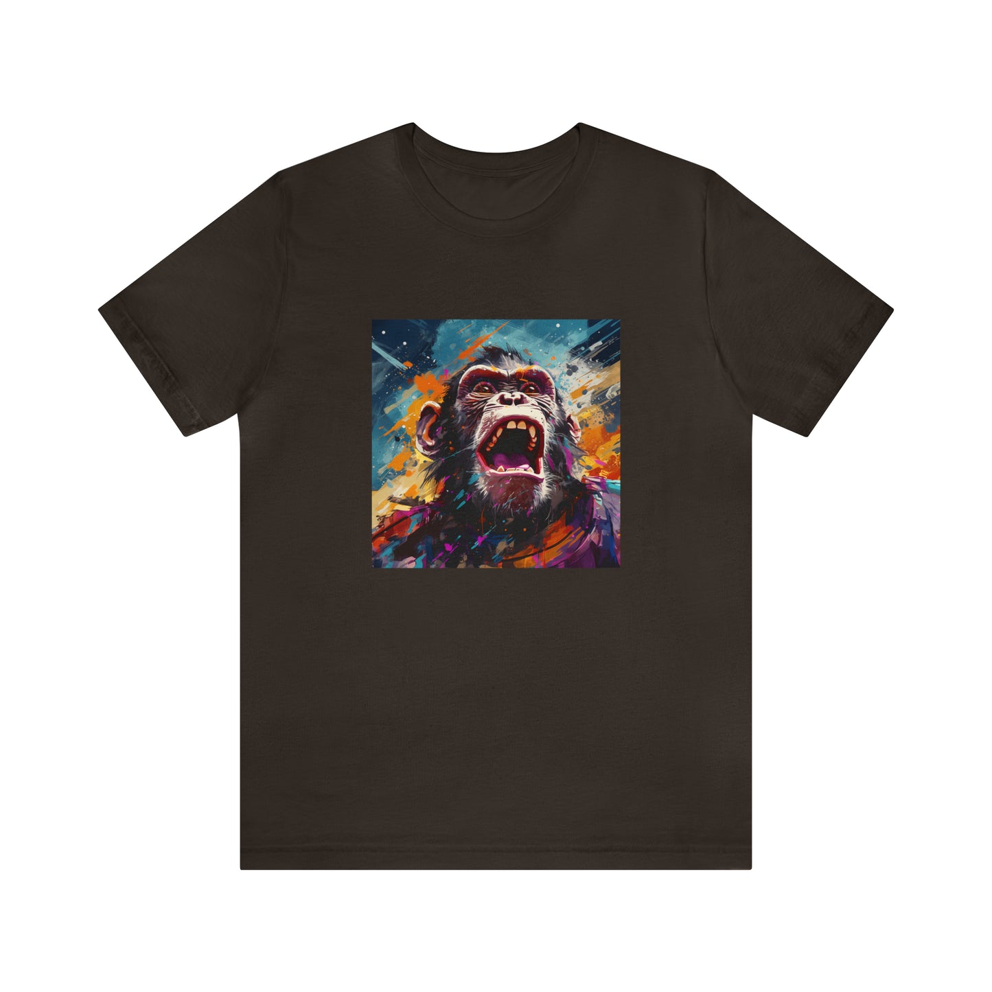 Monkey Abstract Unisex Jersey Tee