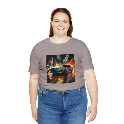 Knight Rider Abstract Unisex Jersey Short Sleeve Tee