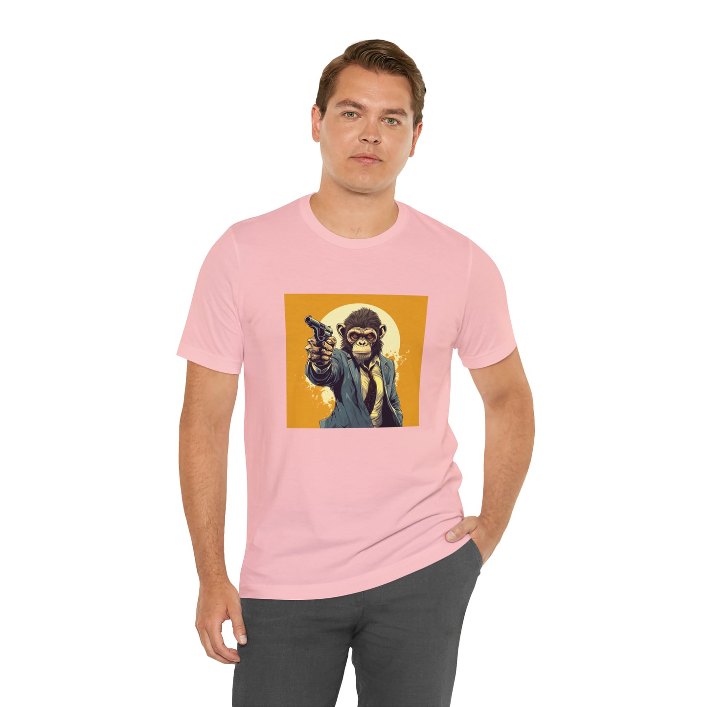 Monkey Unisex Jersey Tee