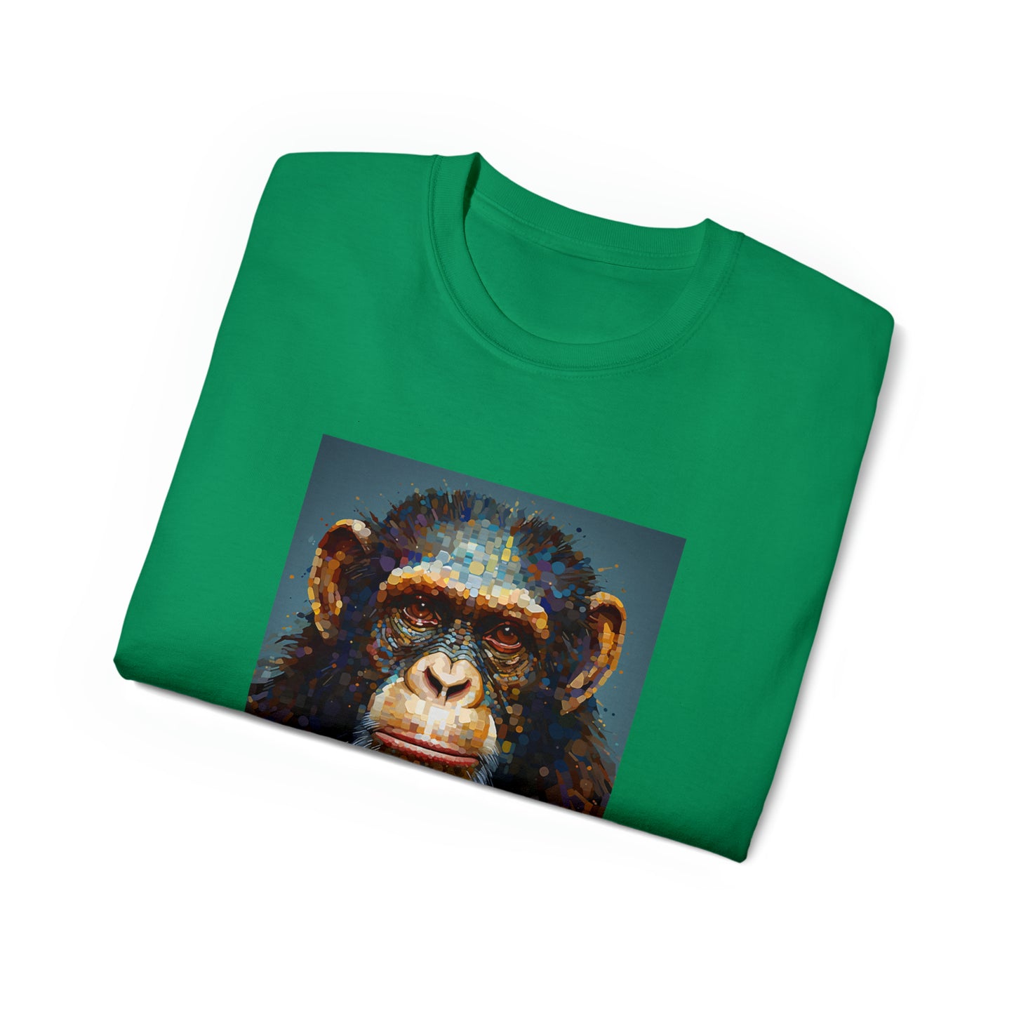 Pixelated Ape Unisex Ultra Cotton Tee