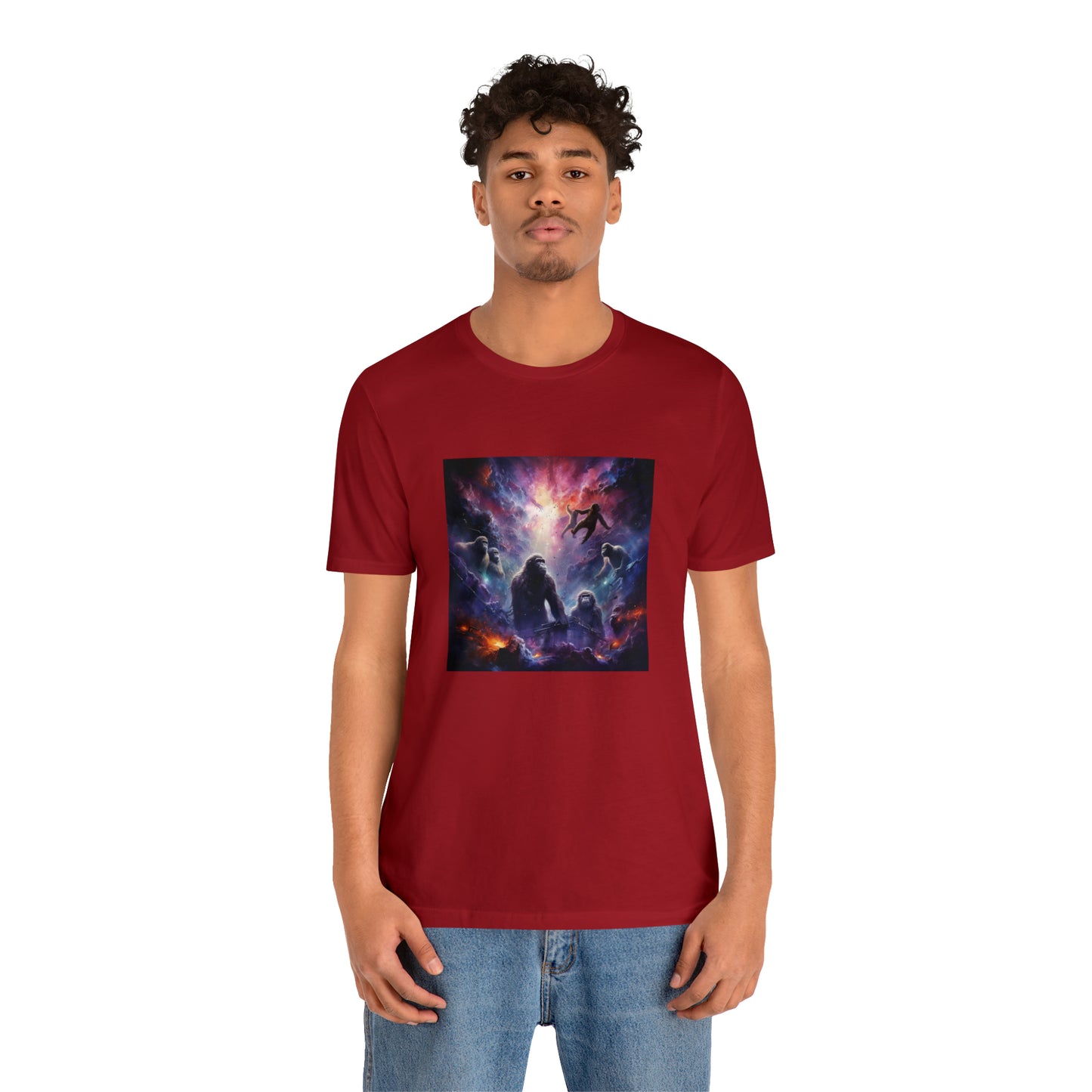 Magical Realm Apes Unisex Jersey Short Sleeve Tee