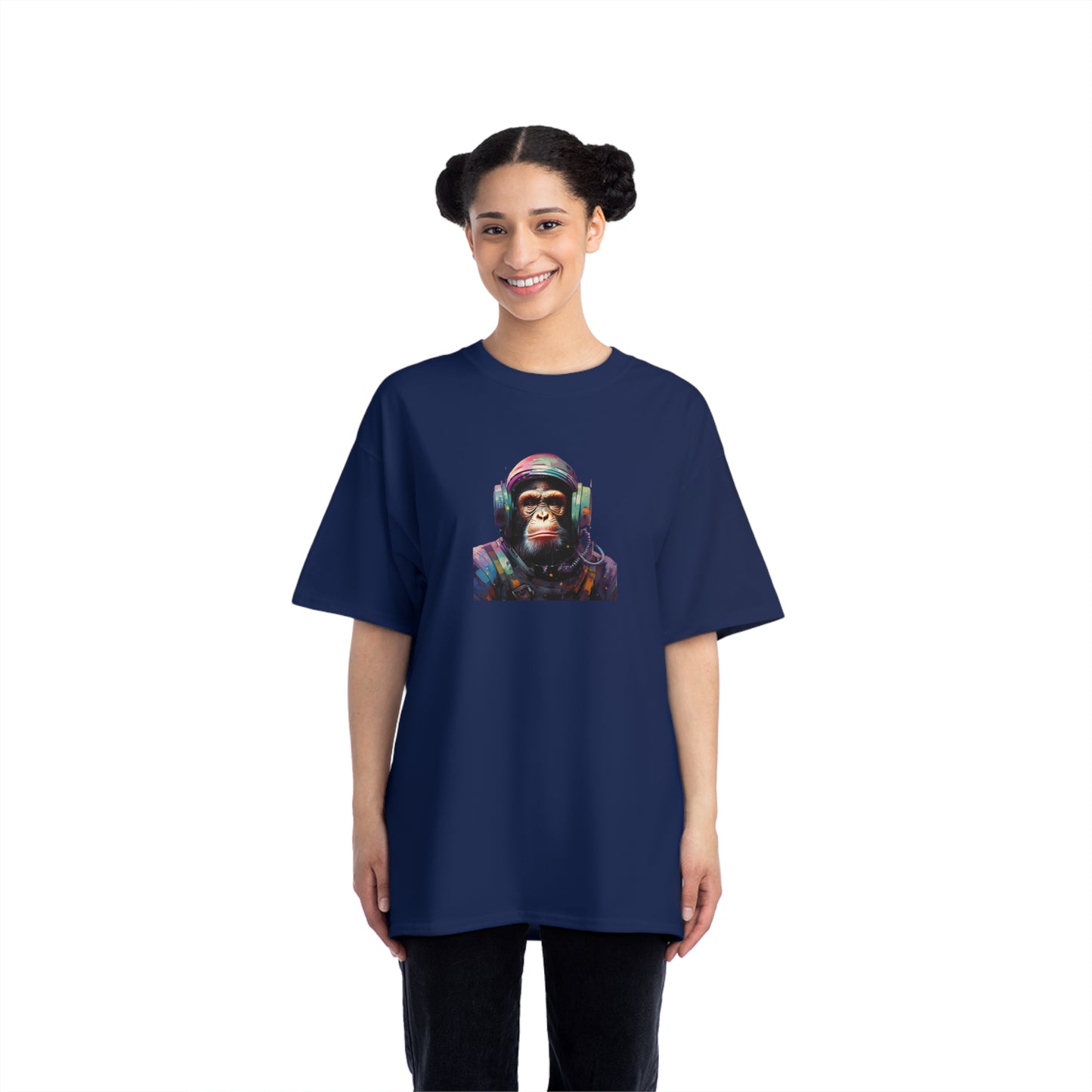 Monkey in Space Abstract Beefy-T® Short-Sleeve T-Shirt