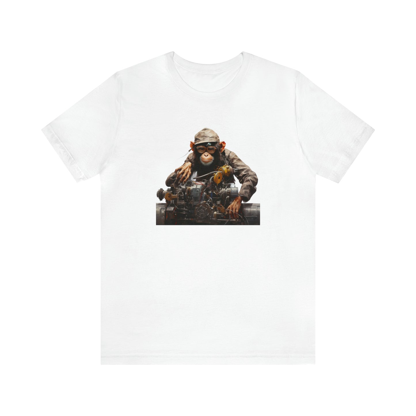 Unisex Monkey Mechanic Tee