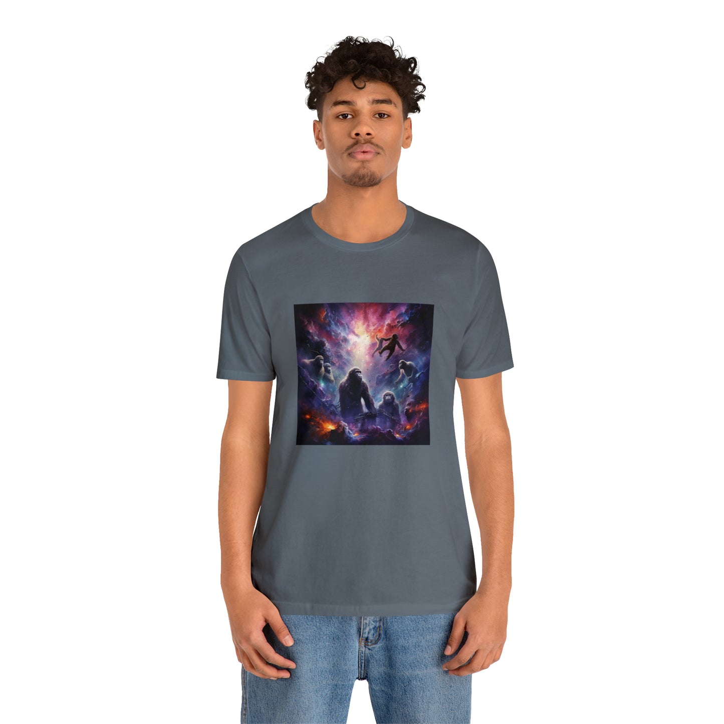 Magical Realm Apes Unisex Jersey Short Sleeve Tee