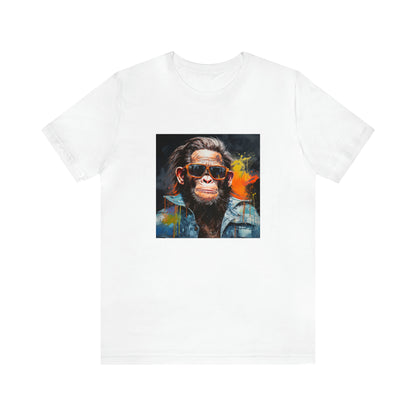 Terminator Monkey Unisex Short Sleeve Tee