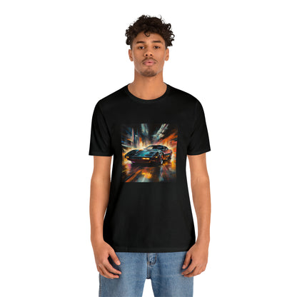 Knight Rider Abstract Unisex Jersey Short Sleeve Tee