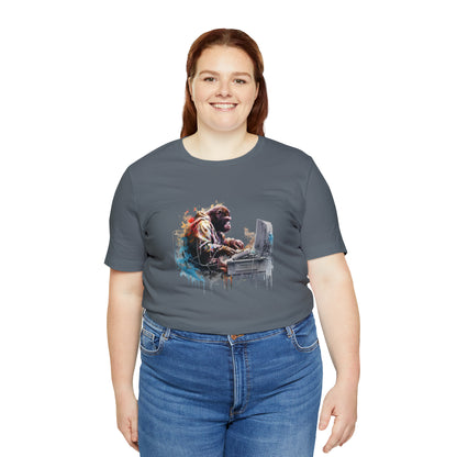 Ape Fixing Computer Unisex Tee