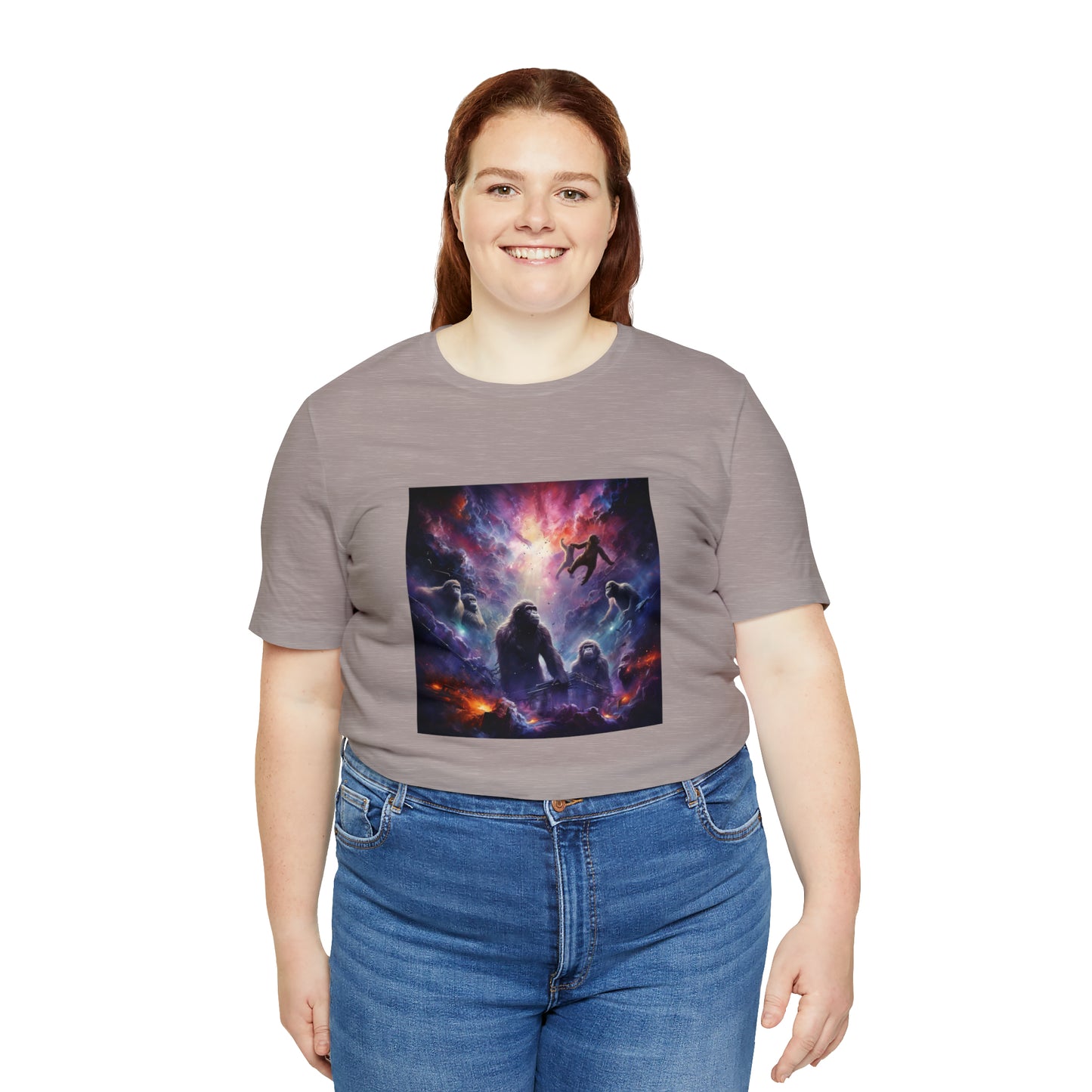 Magical Realm Apes Unisex Jersey Short Sleeve Tee