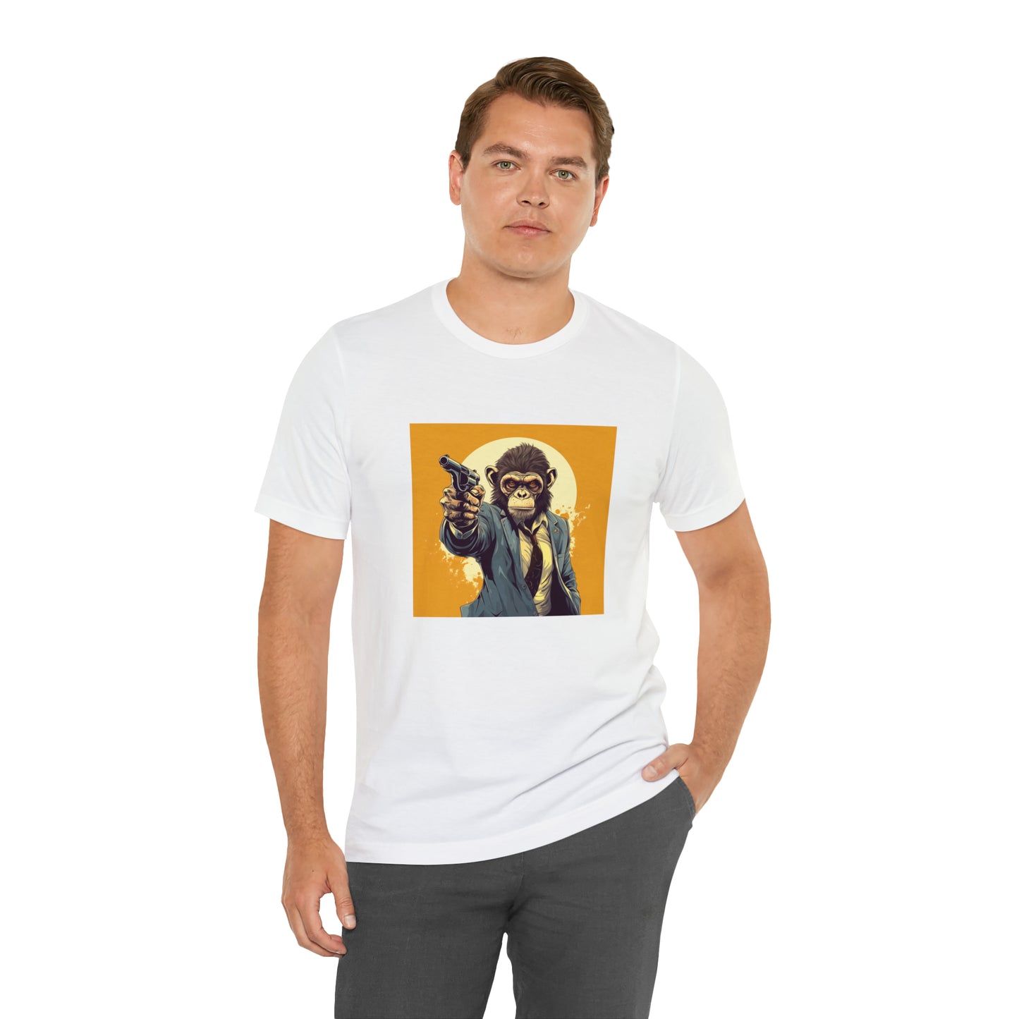 Monkey Unisex Jersey Tee