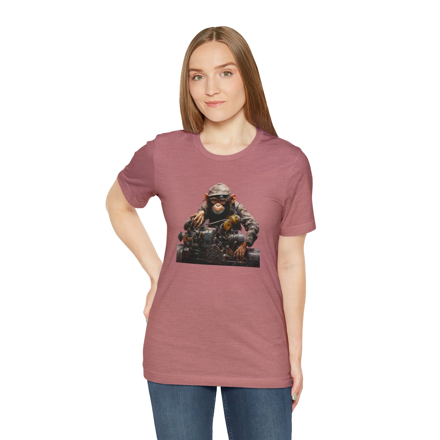 Unisex Monkey Mechanic Tee