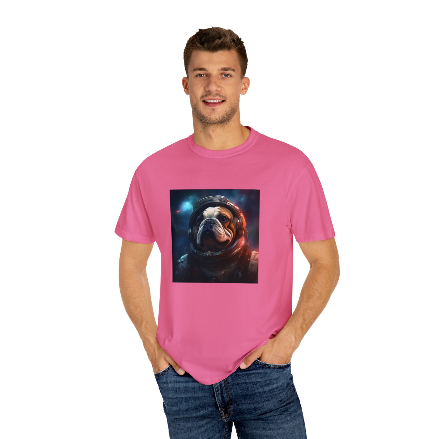 Bulldog Space Unisex Tee