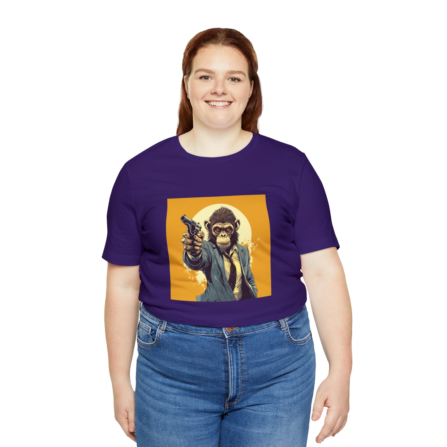 Monkey Unisex Jersey Tee