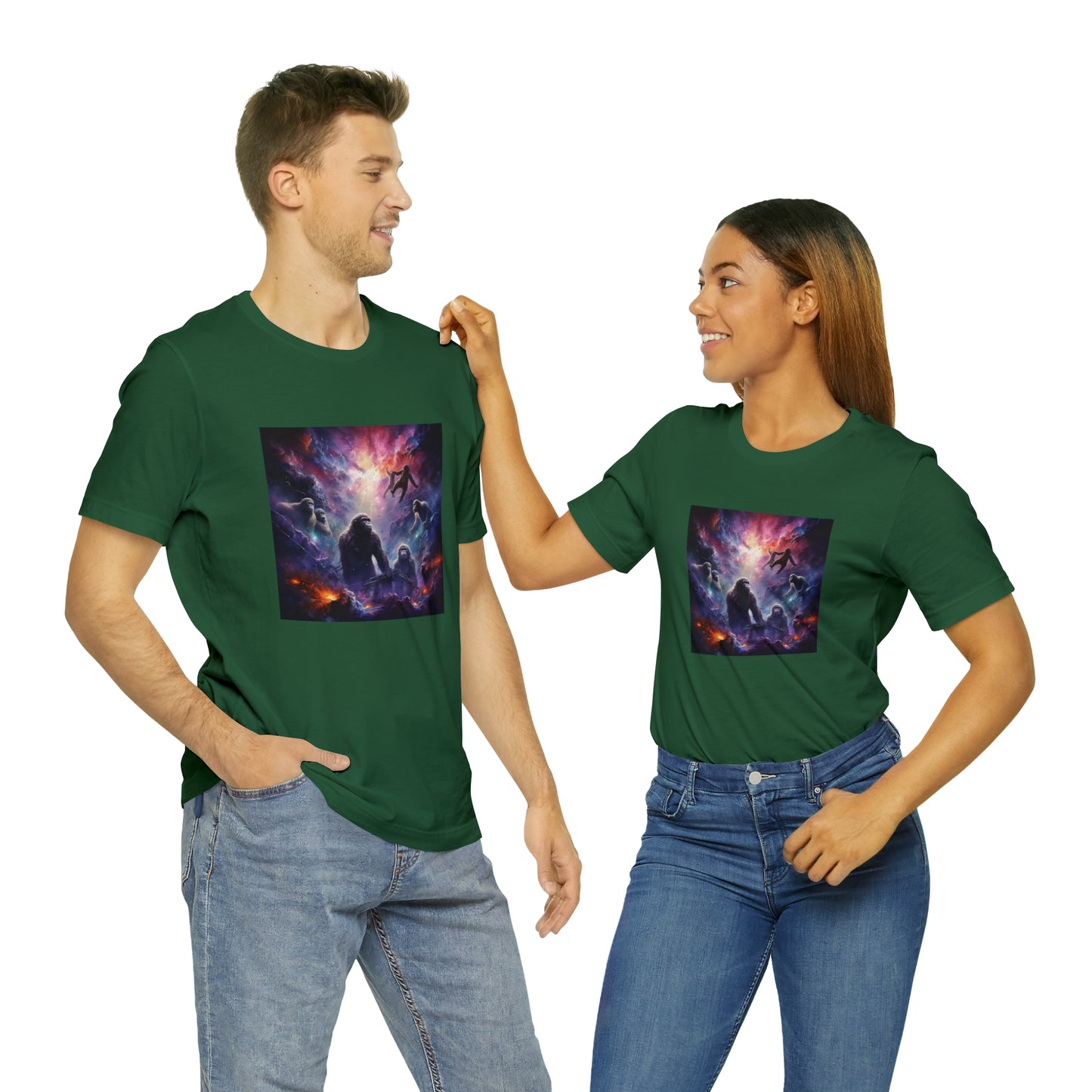 Magical Realm Apes Unisex Jersey Short Sleeve Tee