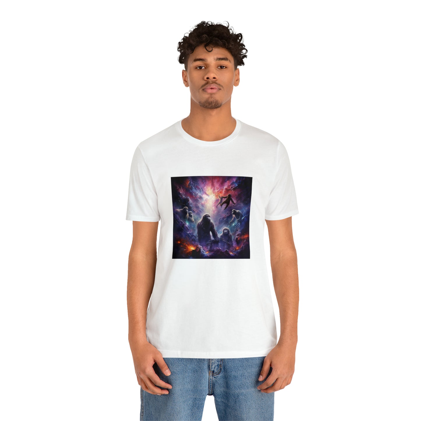 Magical Realm Apes Unisex Jersey Short Sleeve Tee