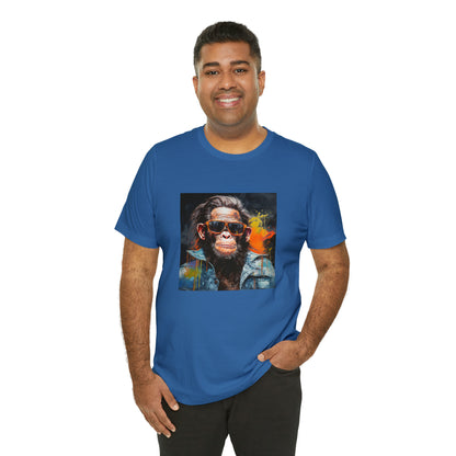 Terminator Monkey Unisex Short Sleeve Tee