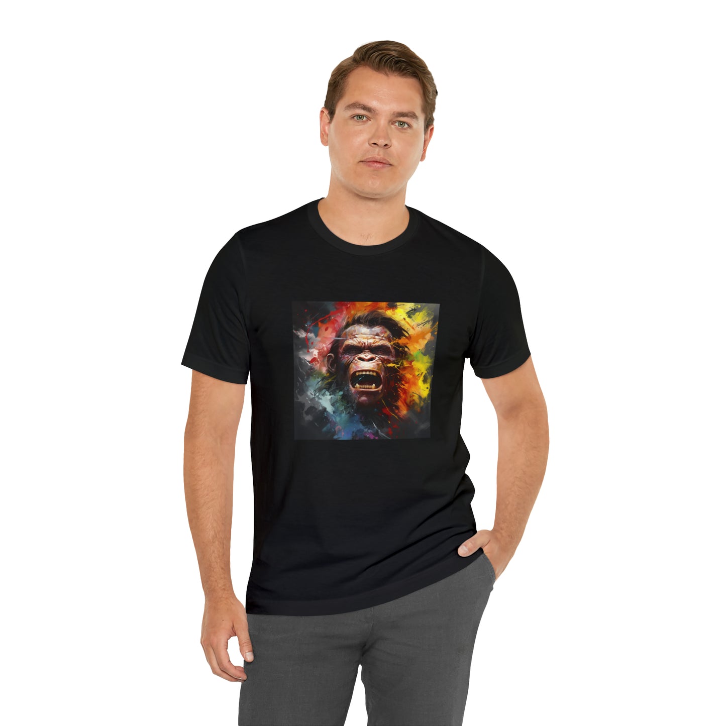 Pred-Monkey Arnold Tee - Unisex Jersey Short Sleeve